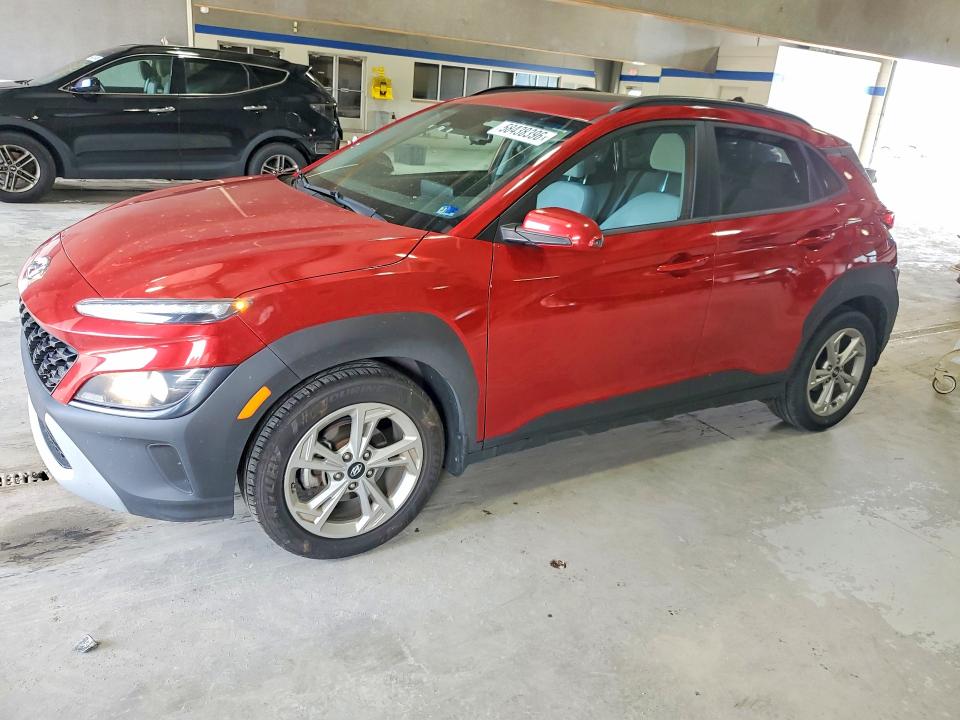 2022 Hyundai VIN KM8K32AB7NU848335 COPART salvage auction — SIDE, Va - Cert Of Title - Salvage, sold $2,400 on 2026-07-24 (photo 1)
