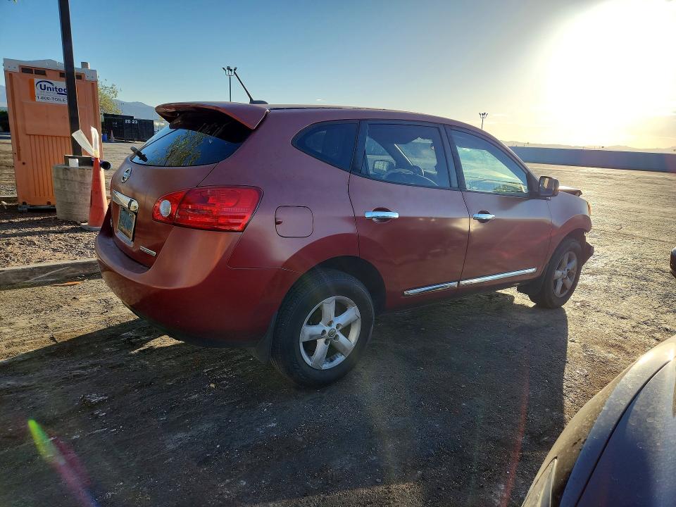 2012 Nissan Rogue VIN JN8AS5MT6CW298088 COPART salvage auction — FRONT END, Nv - Salvage Title, sold $500 on 2026-07-16 (photo 3)