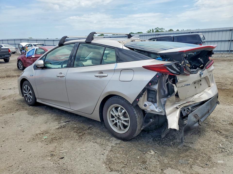 2020 Toyota Prius VIN JTDKARFP4L3124743 COPART salvage auction — REAR END, Va - Cert Of Title - Salvage, sold $4,750 on 2026-07-08 (photo 2)