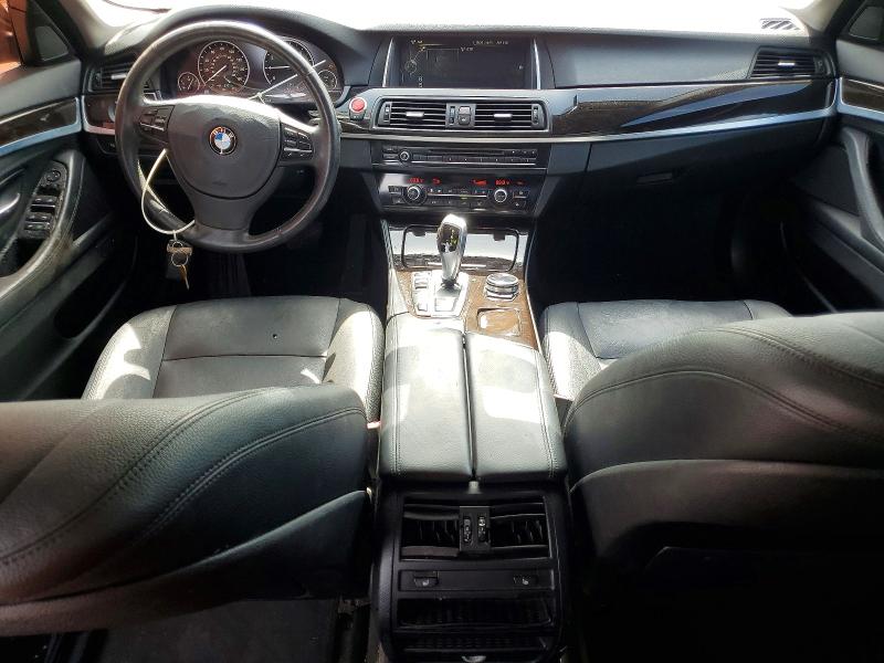 2014 BMW 5er VIN WBA5B1C53EDZ36835 COPART salvage auction — SIDE, Tx - Salvage Vehicle Title, sold $1,700 on 2026-07-17 (photo 8)