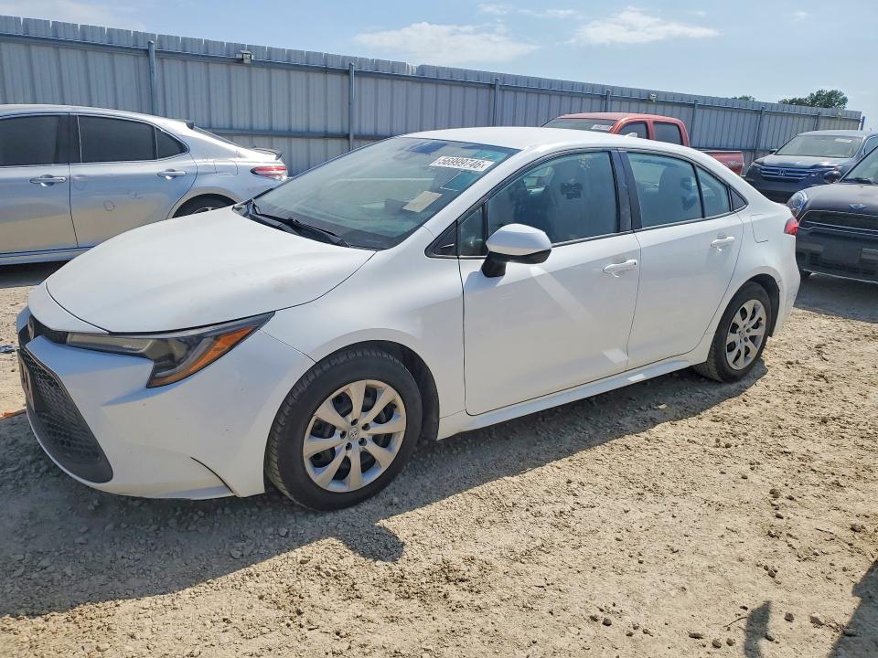 2021 Toyota Corolla VIN 5YFEPMAE3MP254705 COPART salvage auction — MINOR DENT/SCRATCHES, Mi - Certificate Of Title, sold $6,100 on 2026-07-09 (photo 1)