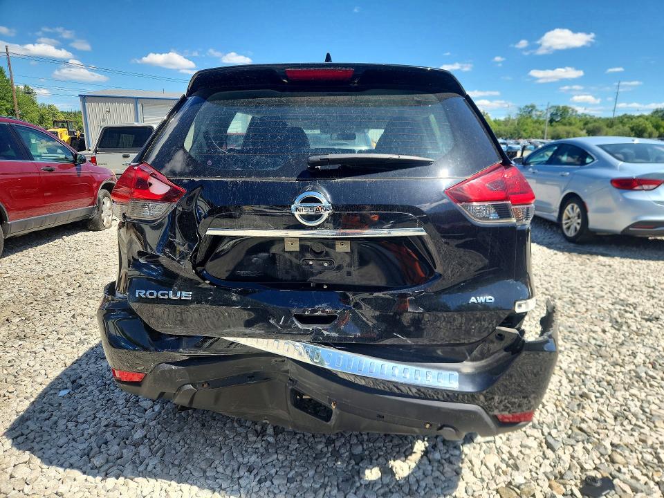 2017 Nissan VIN KNMAT2MV7HP517182 COPART salvage auction — REAR END, MA - CERT OF TITLE-SALVAGE (P), sold $850 on 2026-07-02 (photo 6)