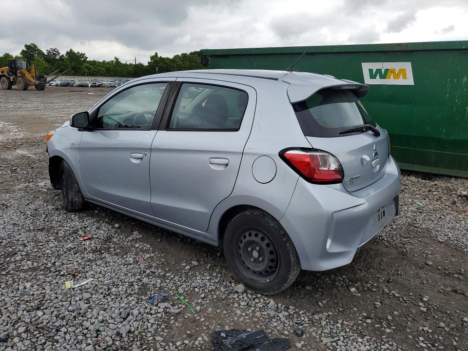 2021 Mitsubishi VIN ML32AUHJ3MH005844 COPART salvage auction — FRONT END, AL - CERT OF TITLE-SALVAGE TITLE (P), sold $625 on 2026-07-28 (photo 2)