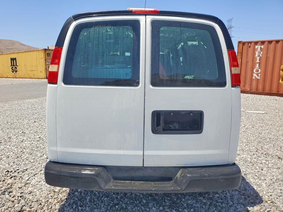 2006 Chevrolet Express 1500 VIN 1GCFG15XX61103804 COPART salvage auction — FRONT END, Nv - Salvage Title, sold $950 on 2026-07-06 (photo 6)