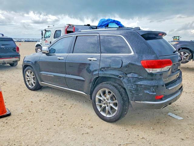 2014 Jeep Grand cherokee VIN 1C4RJFJT2EC371487 COPART salvage auction — REAR END, Tx - Salvage Vehicle Title, sold $2,100 on 2026-07-09 (photo 2)