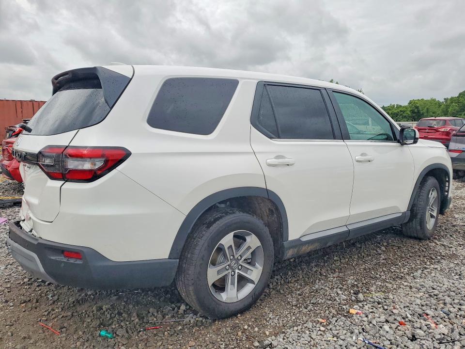 2025 Honda Pilot VIN 5FNYG1H47SB162076 COPART salvage auction — REAR END, Al - Cert Of Title-Salvage Title, sold $11,100 on 2026-07-28 (photo 3)