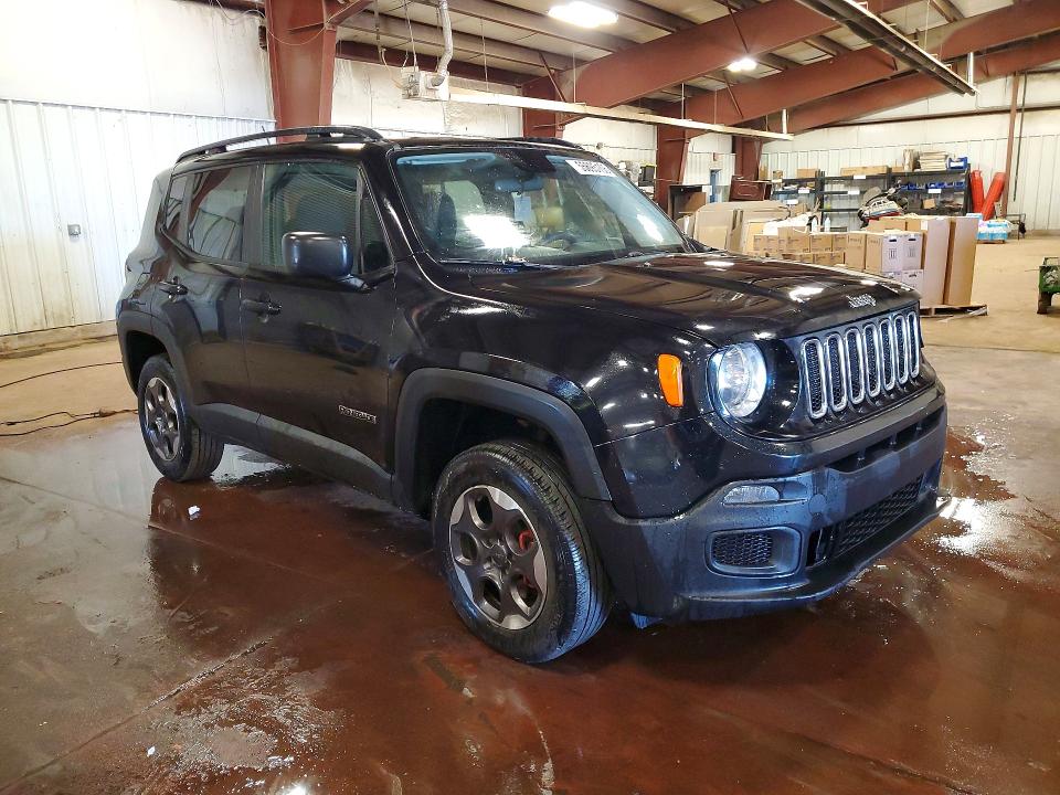 2016 Jeep VIN ZACCJBAT5GPE32635 COPART salvage auction — FRONT END, MI - CERTIFICATE OF TITLE, sold $600 on 2026-07-24 (photo 4)