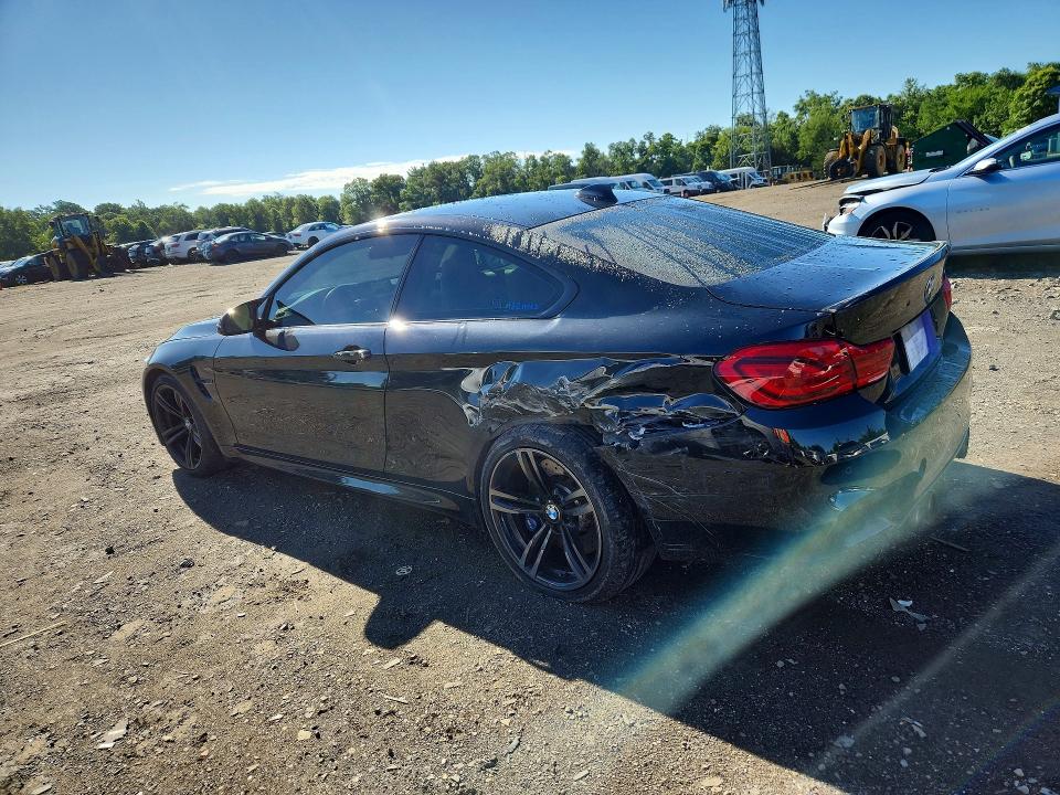 2018 BMW M4 VIN WBS4Y9C58JAC87620 COPART salvage auction — SIDE, Salvage Title, sold $27,250 on 2026-07-13 (photo 2)