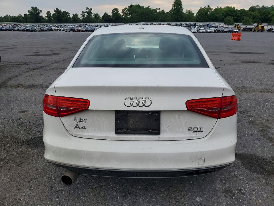 2015 Audi A4 VIN WAUBFAFLXFA016642 COPART salvage auction — FRONT END, Pa - Certificate Of Salvage, sold $2,250 on 2026-07-07 (photo 6)