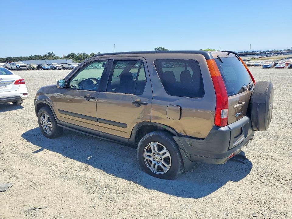 2003 Honda Cr-v VIN JHLRD78893C039822 COPART salvage auction — REAR END, Ca - Salvage Certificate, sold $500 on 2026-07-16 (photo 2)