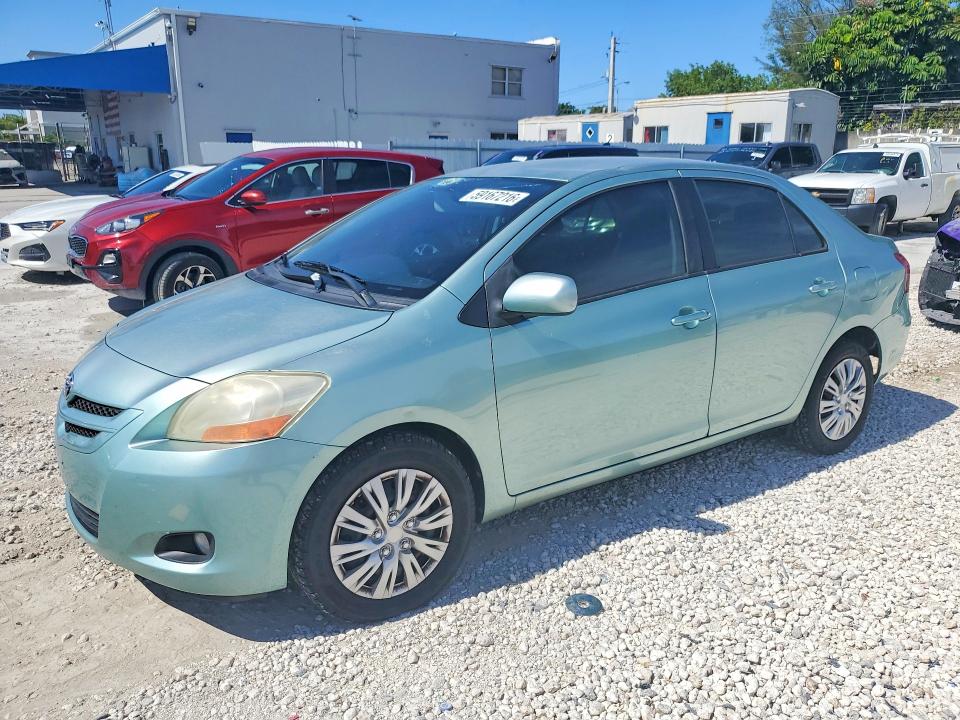 2007 Toyota Yaris VIN JTDBT923371149583 COPART salvage auction — HAIL, Fl - Cert Of Title Slvg Rebuildable, sold $700 on 2026-07-28 (photo 1)