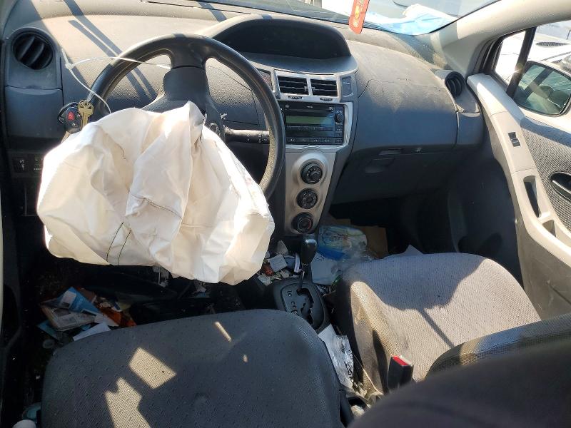 2011 Toyota Yaris VIN JTDKT4K35B5327353 COPART salvage auction — FRONT END, Md - Cert Of Salvage > 75% Damage, sold $625 on 2026-07-14 (photo 8)