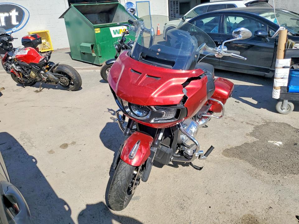 2020 Indian motorcycle co. Challenger VIN 56KLCARR0L3385620 COPART salvage auction — FRONT END, NJ - CERT OF TITLE-SALVAGE, sold $5,000 on 2026-07-30 (photo 2)