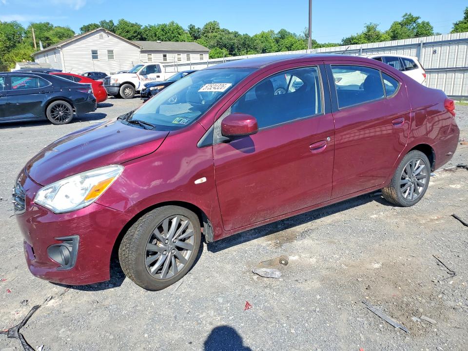 2018 Mitsubishi Mirage VIN ML32F3FJ4JHF05783 COPART salvage auction — UNDERCARRIAGE, Pa - Certificate Of Salvage, sold $2,050 on 2026-07-02 (photo 1)