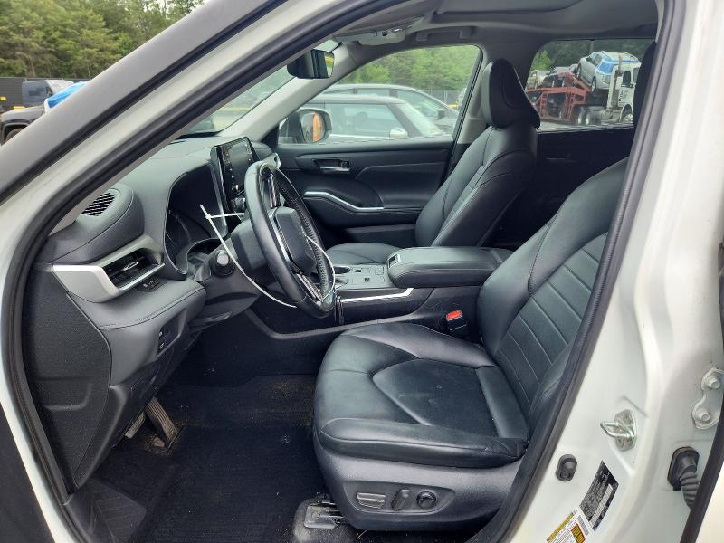 2020 Toyota VIN 5TDHBRCH7LS506087 COPART salvage auction — FRONT END, Md - Cert Of Salvage > 75% Damage, sold $9,400 on 2026-07-21 (photo 7)