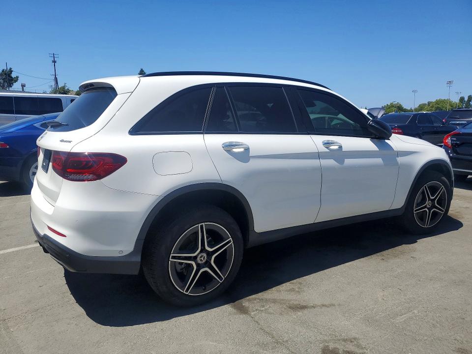 2022 Mercedes-benz Glc class VIN W1N0G8EB8NV351018 COPART salvage auction — FRONT END, Ca - Salvage Certificate, sold $12,900 on 2026-07-31 (photo 3)