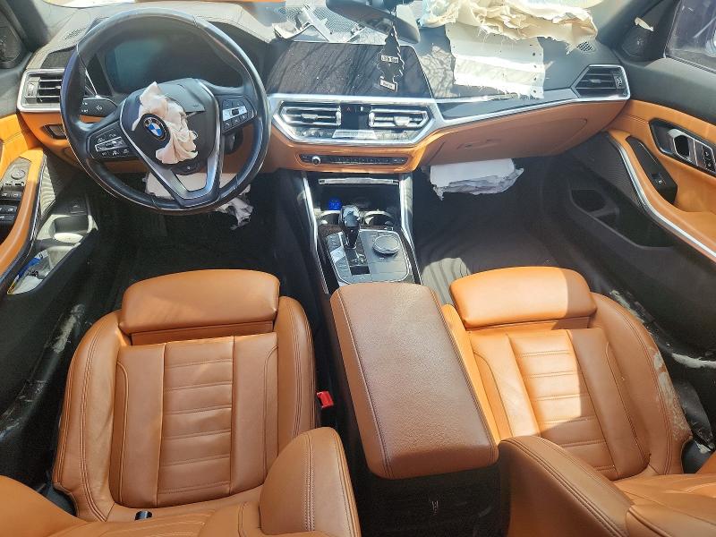 2019 BMW 3er VIN WBA5R7C50KAJ80473 COPART salvage auction — FRONT END, Qc - Gravement Accidente, sold $200 on 2026-07-28 (photo 8)