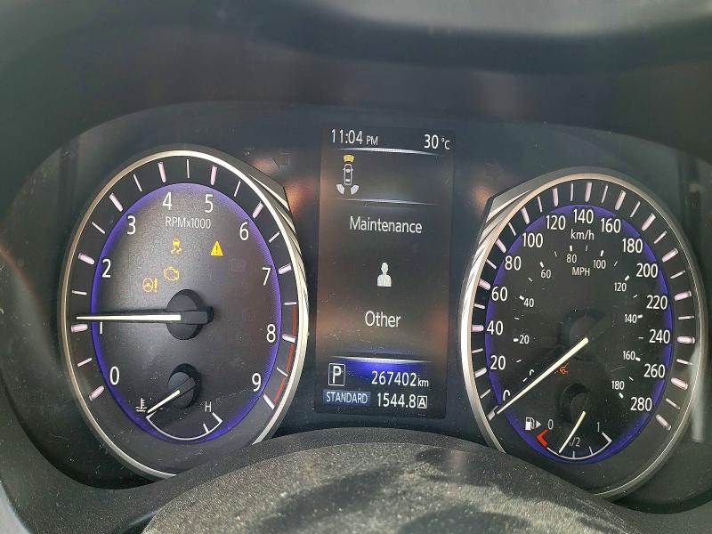 2015 Infiniti Q50 VIN JN1BV7AR3FM390032 COPART salvage auction — NORMAL WEAR, On - Permit No Brand - Unfit (P), sold $1,150 on 2026-07-03 (photo 8)