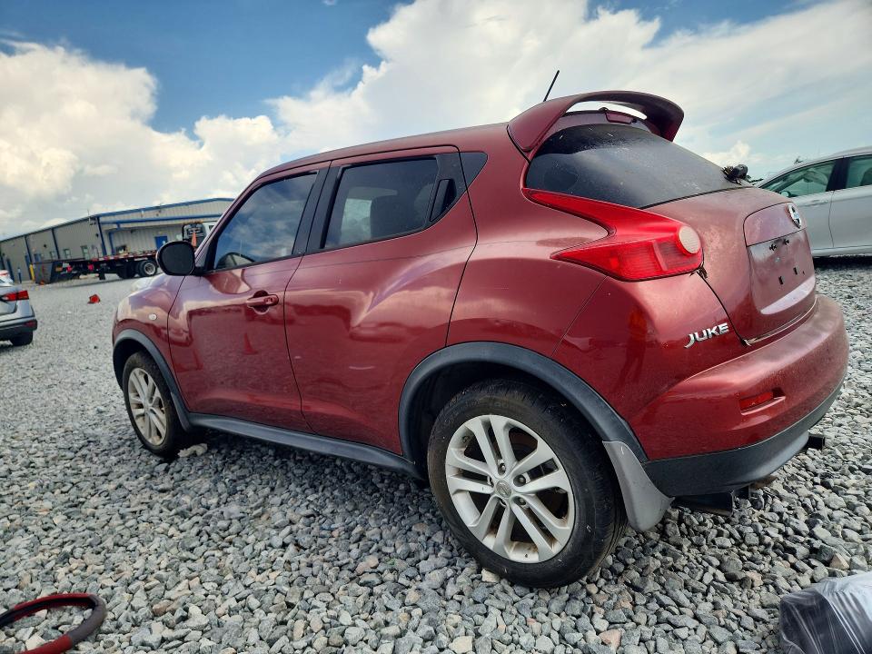 2011 Nissan Juke VIN JN8AF5MRXBT012641 COPART salvage auction — WATER/FLOOD, Fl - Certificate Of Title, sold $375 on 2026-07-14 (photo 2)
