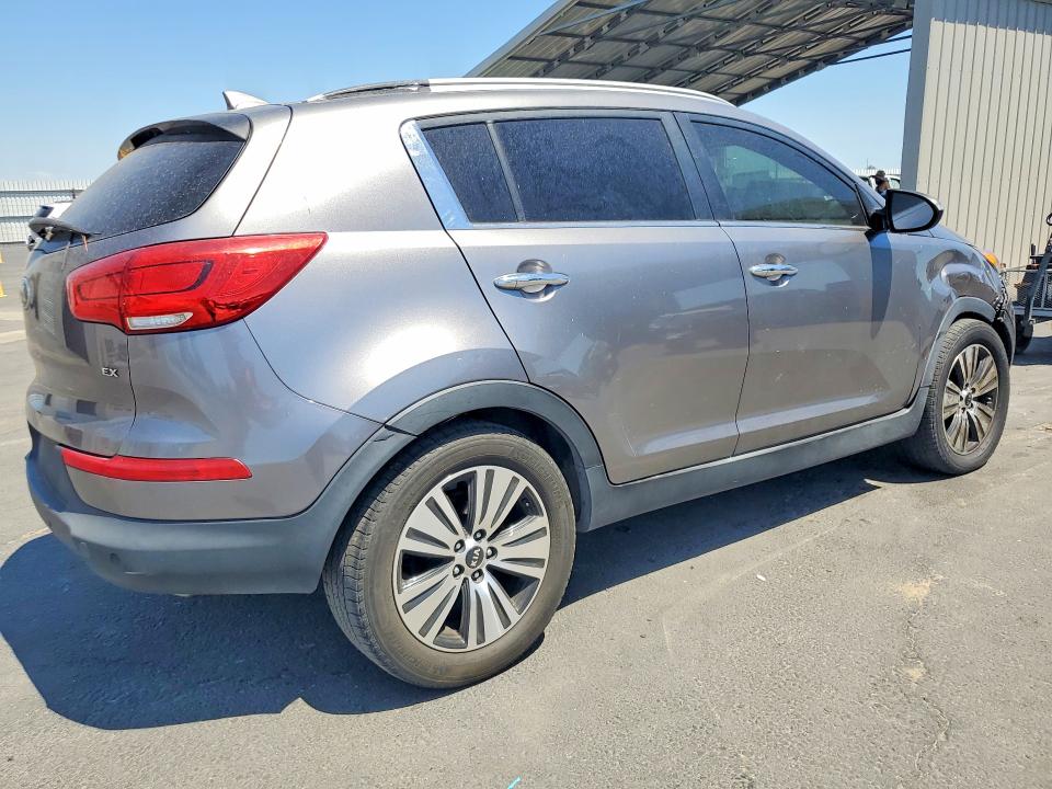 2014 Kia VIN KNDPC3ACXE7585233 COPART salvage auction — FRONT END, Ca - Salvage Certificate, sold $1,750 on 2026-07-13 (photo 3)