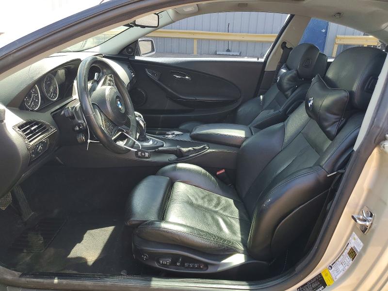 2008 BMW 6 series VIN WBAEA53518CV91681 COPART salvage auction — MECHANICAL, Az - Cert Of Title-Restored Salvage, sold $400 on 2026-07-03 (photo 7)