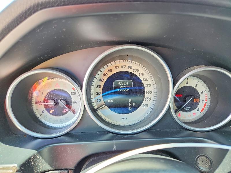 2016 Mercedes-benz E-class VIN WDDHF5KB0GB250856 COPART salvage auction — WATER/FLOOD, Tx - Salvage Title-Flood Damage, sold $1,900 on 2026-07-31 (photo 9)