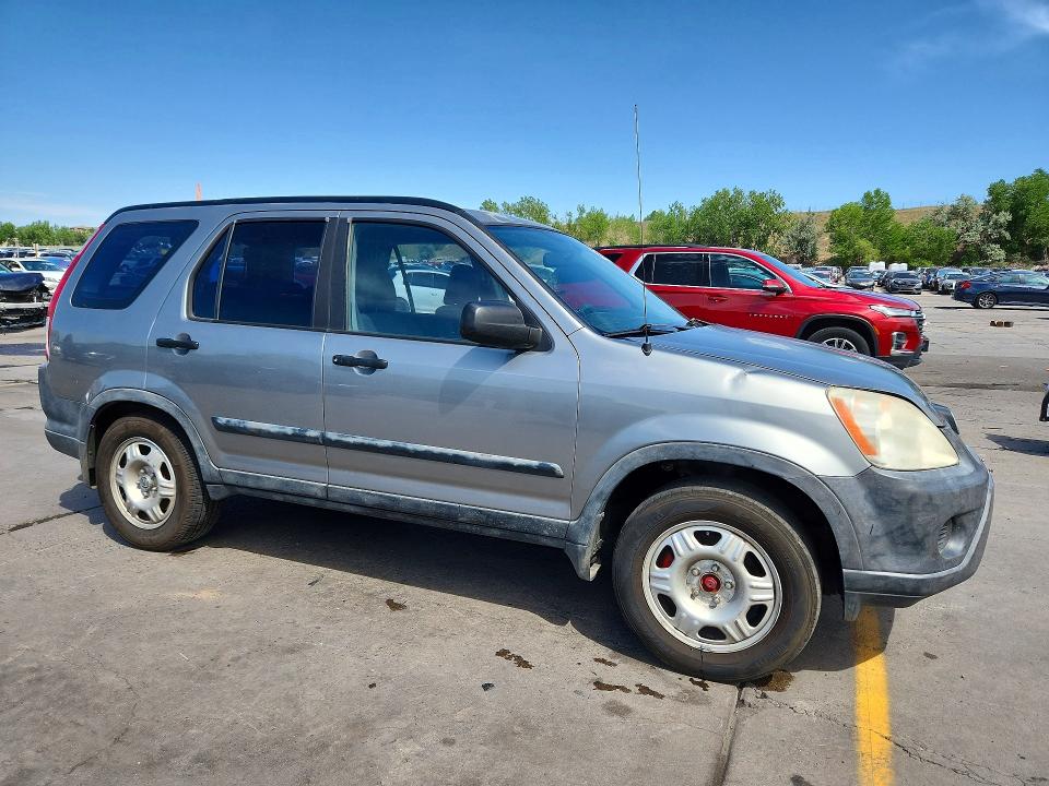 2005 Honda Cr-v VIN JHLRD68575C014632 COPART salvage auction — FRONT END, Co - Public - Salvage Title, sold $625 on 2026-07-27 (photo 4)