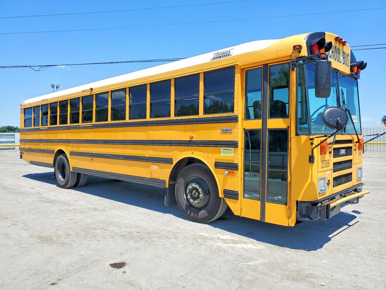 2012 Thomas Saf-t-line VIN 1T88S4E22C1143138 COPART salvage auction — Normal Wear, TN - CERTIFICATE OF TITLE, sold $2,000 on 2026-09-08 (photo 1)