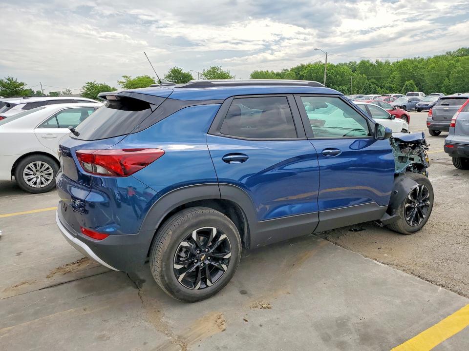 2021 Chevrolet VIN KL79MPS2XMB051287 COPART salvage auction — FRONT END, Ky - Cert Of Title-Salvage, sold $4,800 on 2026-07-27 (photo 3)