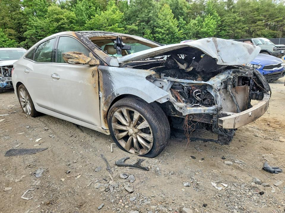 2015 Hyundai Azera VIN KMHFH4JG0FA483901 COPART salvage auction — FRONT END, Md - Cert Of Salvage > 75% Damage, sold $200 on 2026-07-31 (photo 4)