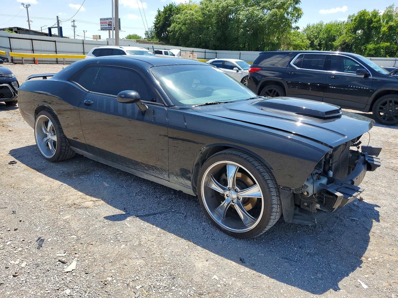 2013 Dodge Challenger VIN 2C3CDYBT3DH501218 COPART salvage auction — Front End, OK - CERT OF TITLE-SALVAGE, sold $3,750 on 2026-07-09 (photo 4)