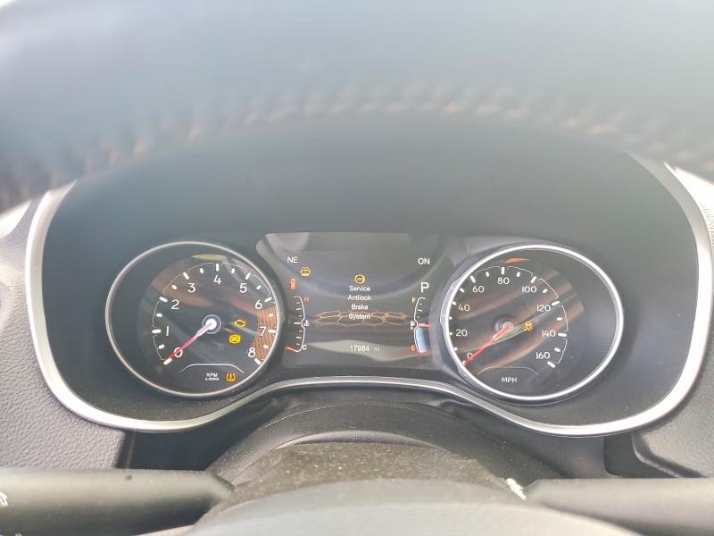 2020 Jeep Compass VIN 3C4NJDCBXLT252207 COPART salvage auction — FRONT END, Salvage Title, sold $3,650 on 2026-07-30 (photo 9)