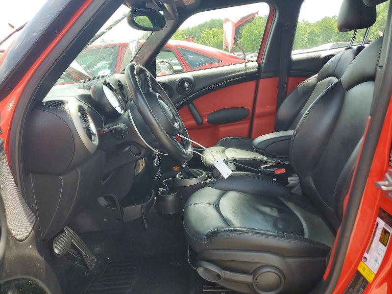 2012 Mini Cooper VIN WMWZC5C53CWL61174 COPART salvage auction — ROLLOVER, MA - CERT OF TITLE-RECONSTRCTD COLL, sold $1,450 on 2026-07-02 (photo 7)