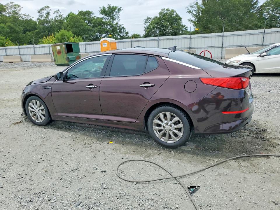2015 Kia Optima VIN 5XXGN4A72FG422930 COPART salvage auction — FRONT END, Sc - Cert Of Title-Salvage, sold $625 on 2026-07-27 (photo 2)