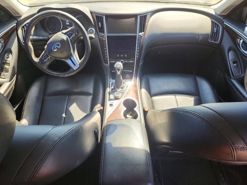 2018 Infiniti Q50 VIN JN1EV7APXJM356237 COPART salvage auction — VANDALISM, Ca - Salvage Certificate, sold $60 on 2026-07-28 (photo 8)
