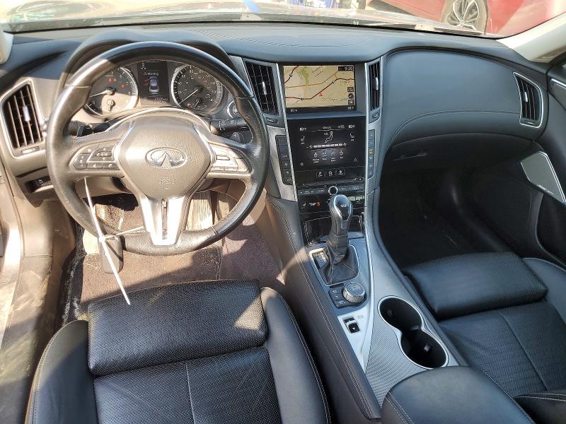 2020 Infiniti Q50 VIN JN1EV7AR5LM252792 COPART salvage auction — FRONT END, Mi - Certificate Of Title, sold $7,100 on 2026-07-17 (photo 8)