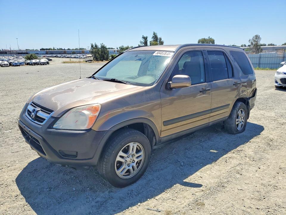 2003 Honda Cr-v VIN JHLRD78893C039822 COPART salvage auction — REAR END, Ca - Salvage Certificate, sold $500 on 2026-07-16 (photo 1)