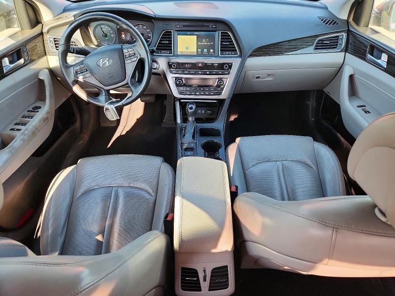 2017 Hyundai Sonata VIN KMHE34L1XHA060197 COPART salvage auction — REAR END, PA - CERTIFICATE OF SALVAGE, sold $2,000 on 2026-07-31 (photo 8)