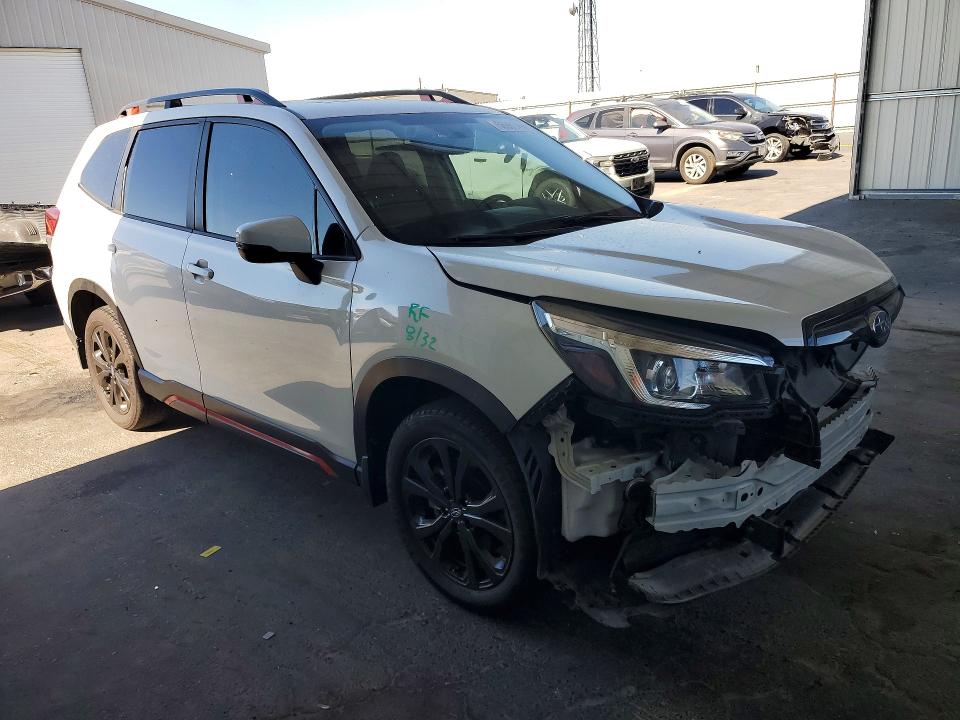 2020 Subaru Forester VIN JF2SKAMC5LH565705 COPART salvage auction — FRONT END, Ca - Salvage Certificate, sold $5,700 on 2026-07-09 (photo 4)