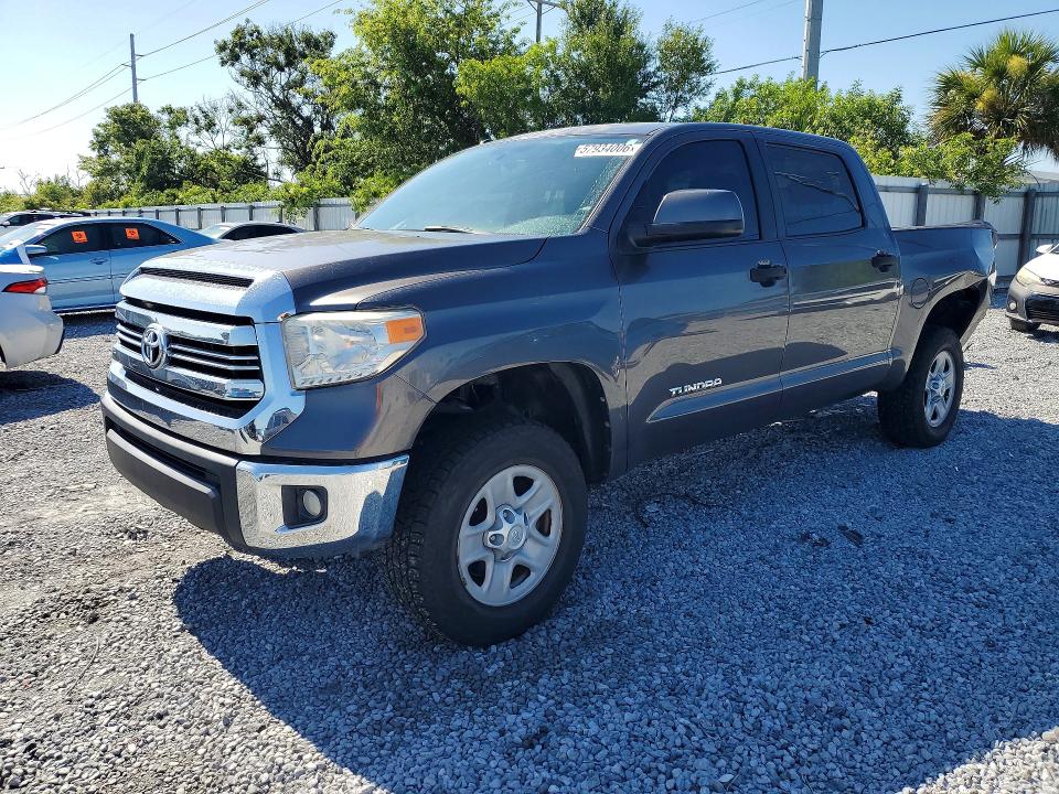 2016 Toyota Tundra VIN 5TFEM5F14GX108291 COPART salvage auction — REAR END, FL - CERT OF TITLE SLVG REBUILDABLE, sold $7,300 on 2026-07-14 (photo 1)