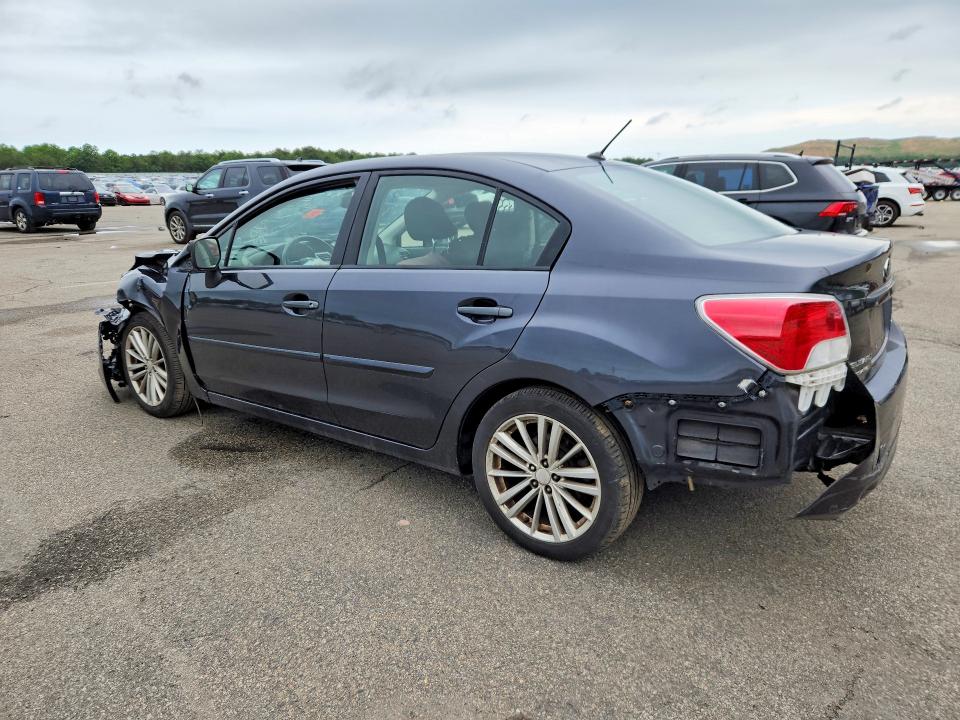 2012 Subaru Impreza VIN JF1GJAD68CH014854 COPART salvage auction — FRONT END, Ny - Mv-907A Salvage Certificate, sold $425 on 2026-07-06 (photo 2)