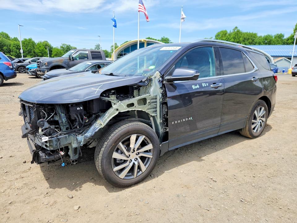2022 Chevrolet Equinox VIN 3GNAXXEV2NS115056 COPART salvage auction — FRONT END, Ma - Cert Of Title-Salvage, sold $8,500 on 2026-07-02 (photo 1)