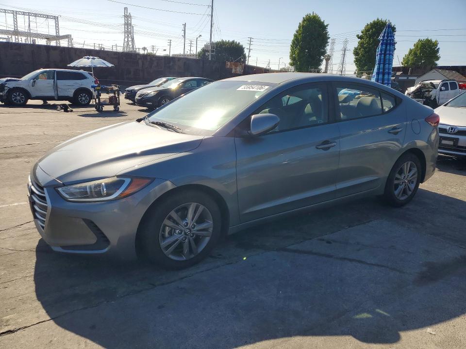 2017 Hyundai Elantra VIN KMHD84LF8HU241757 COPART salvage auction — FRONT END, Salvage Title, sold $2,100 on 2026-07-15 (photo 1)
