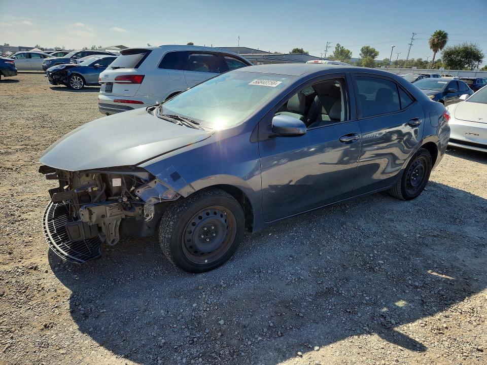 2016 Toyota VIN 5YFBURHEXGP439403 COPART salvage auction — FRONT END, Ca - Salvage Certificate, sold $3,100 on 2026-07-31 (photo 1)