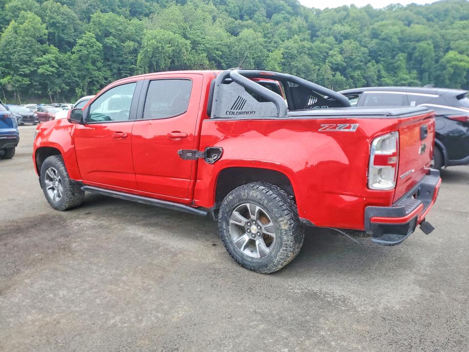 2019 Chevrolet Colorado VIN 1GCGTDEN8K1301386 COPART salvage auction — WATER/FLOOD, Nj - Flood Title / Previous Salvage, sold $10,700 on 2026-07-30 (photo 2)
