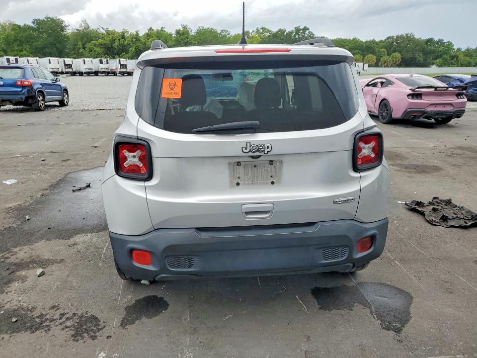 2018 Jeep VIN ZACCJABB8JPH83644 COPART salvage auction — FRONT END, Fl - Cert Of Title Slvg Rebuildable, sold $825 on 2026-07-13 (photo 6)