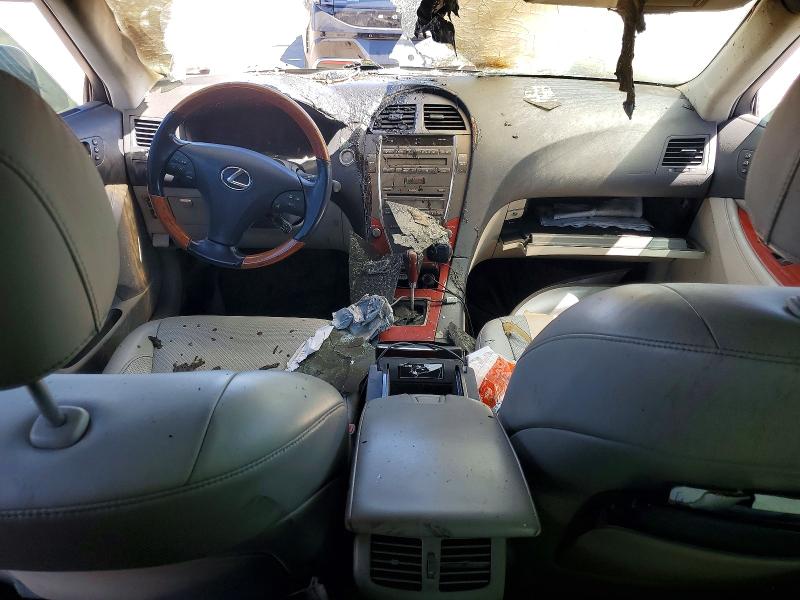 2007 Lexus Es 350 VIN JTHBJ46G572011462 COPART salvage auction — ENGINE BURN, Nv - Salvage Title, sold $450 on 2026-07-02 (photo 8)