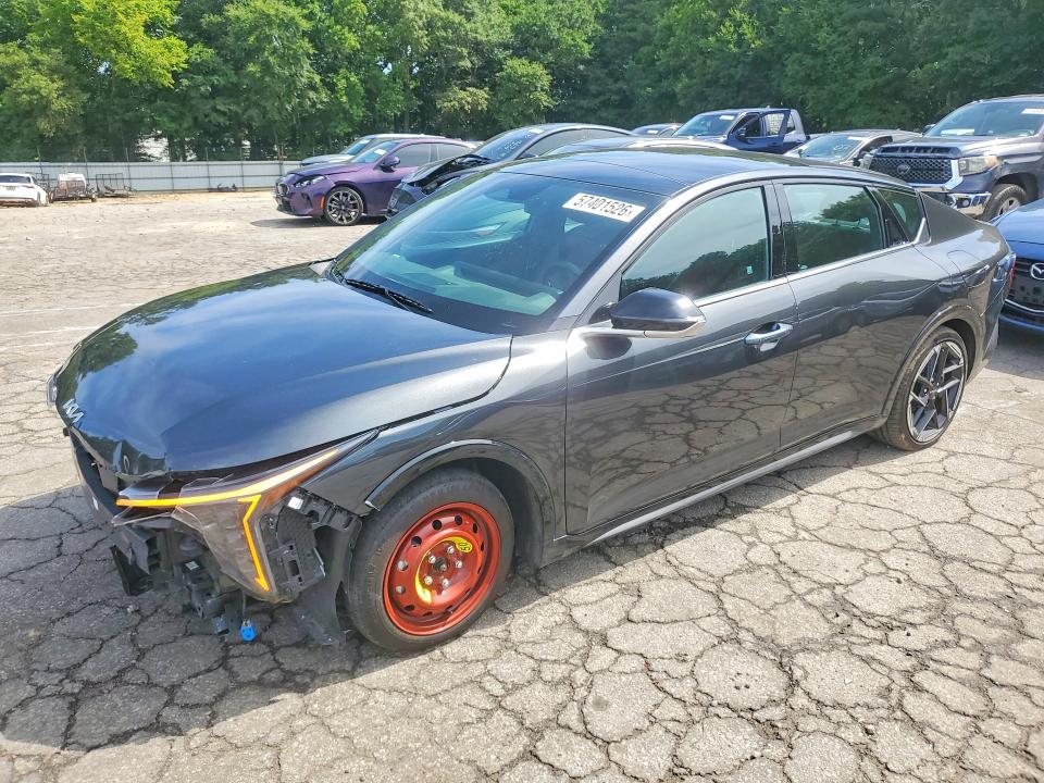 2025 Kia K4 VIN 3KPFW4DE2SE152832 COPART salvage auction — FRONT END, Ga - Certificate Of Title (P), sold $11,200 on 2026-07-31 (photo 1)