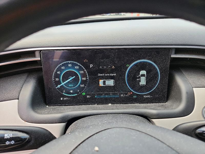 2023 Hyundai Tucson VIN KM8JFCA10PU134565 COPART salvage auction — FRONT END, WI - CERT OF TITLE-SALVAGE VEHICLE, sold $8,400 on 2026-07-27 (photo 9)
