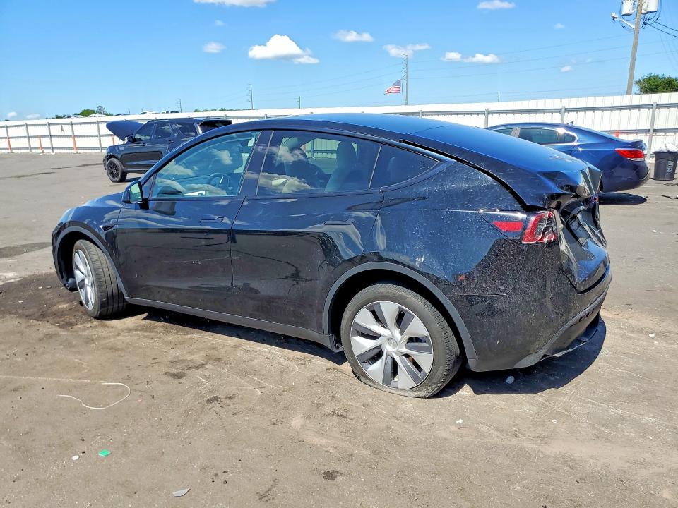 2023 Tesla VIN 7SAYGDEE3PA183545 COPART salvage auction — REAR END, Fl - Cert Of Title Slvg Rebuildable, sold $11,800 on 2026-07-17 (photo 2)